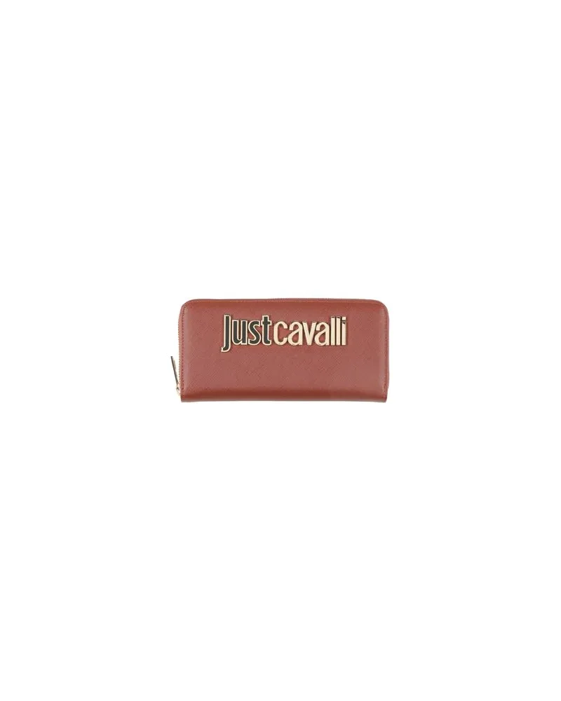 Just Cavalli Kleinlederwaren - Brieftaschenauf YOOX.COM Braun