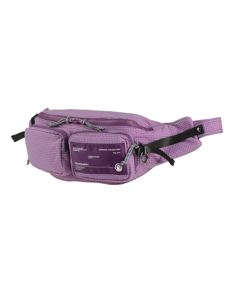 Trussardi Gürteltasche Violett