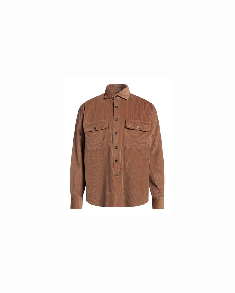 Alessandro Gherardi TOPS - Hemdenauf YOOX.COM Braun
