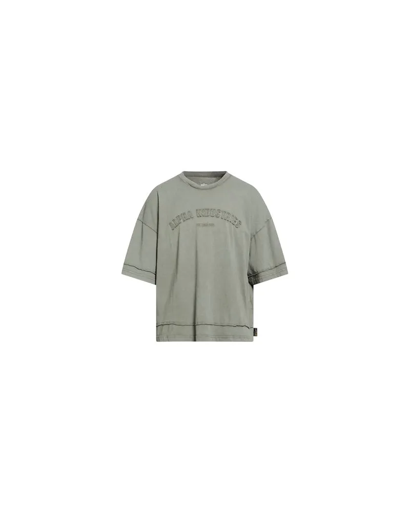 Alpha Industries TOPS - T-shirtsauf YOOX.COM Militärgrün