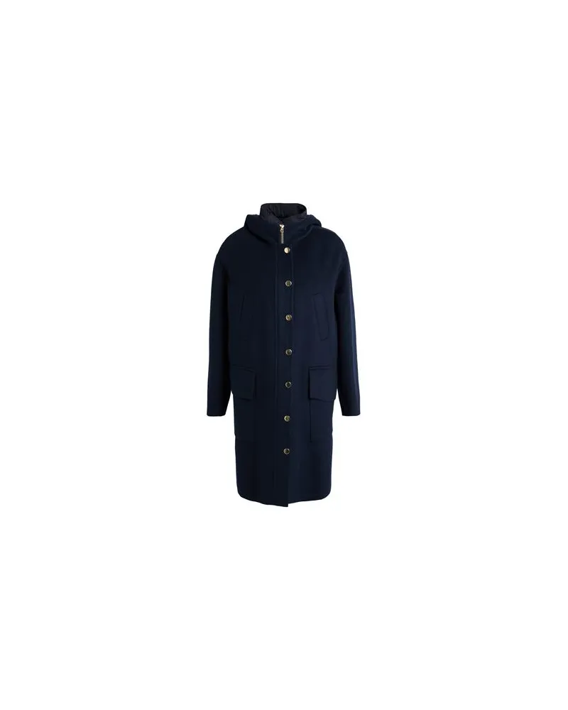 Kaos JACKEN & MÄNTEL - Mäntelauf YOOX.COM Nachtblau