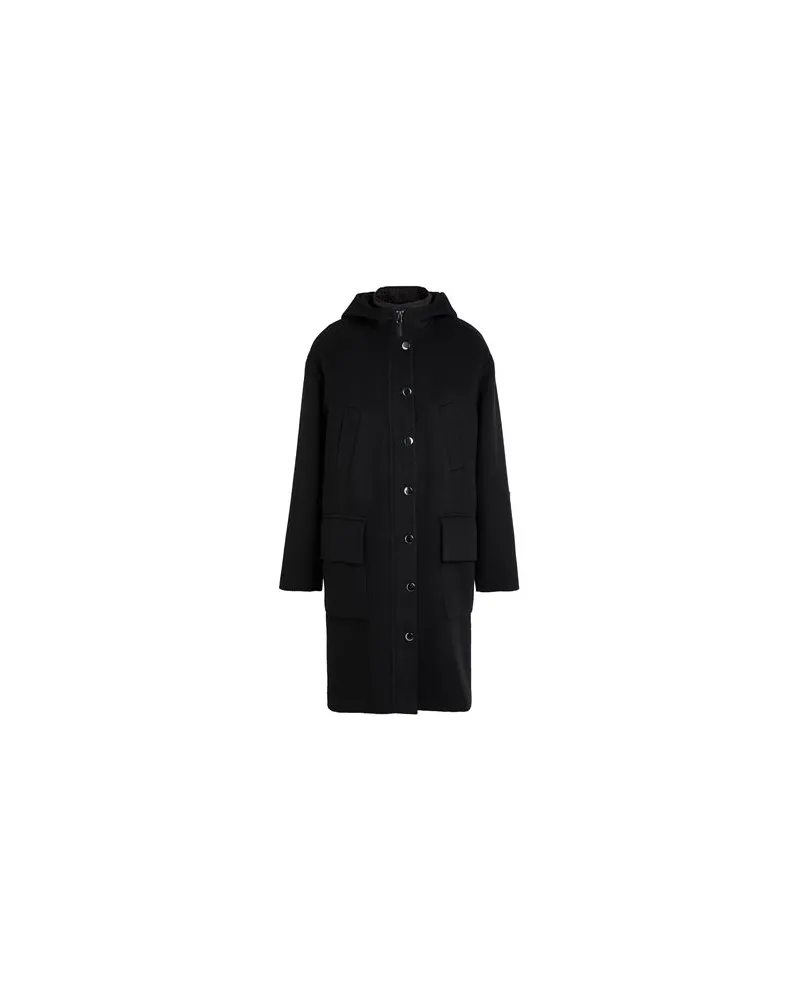 Kaos JACKEN & MÄNTEL - Mäntelauf YOOX.COM Schwarz