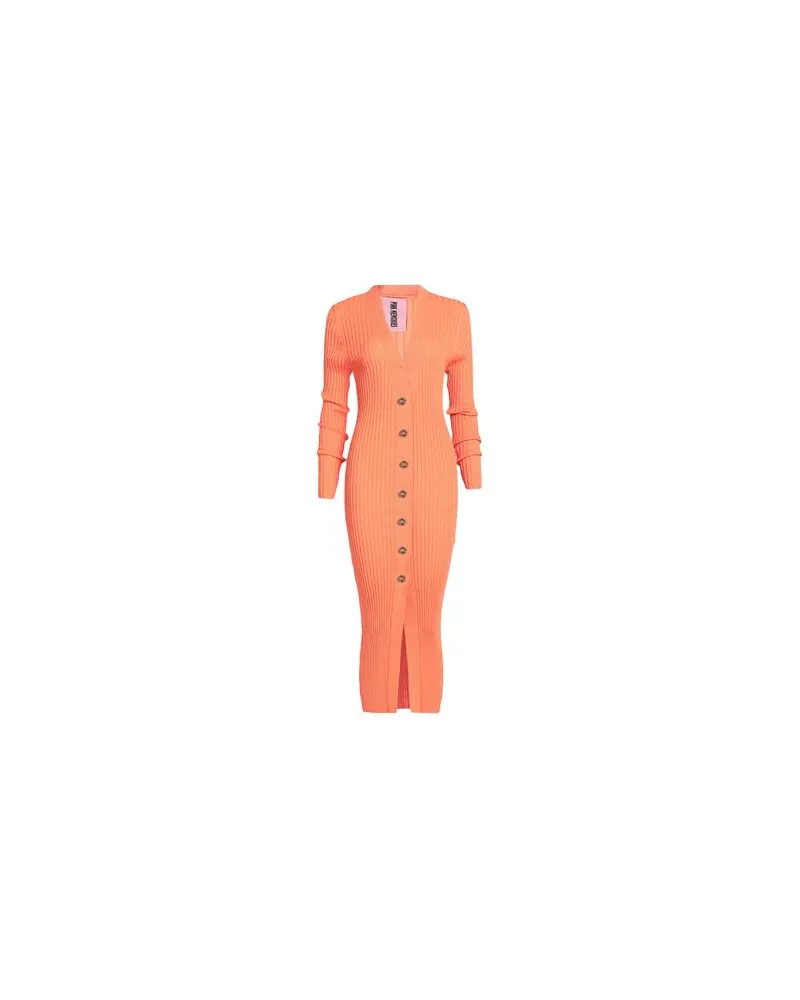 Pink Memories KLEIDER - Midi-Kleiderauf YOOX.COM Orange