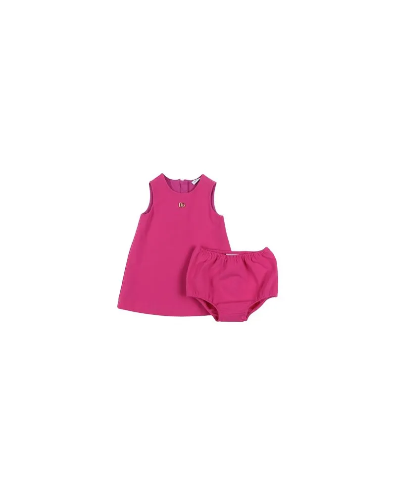 Dolce & Gabbana NEUGEBORENE - Babykleiderauf YOOX.COM Fuchsia