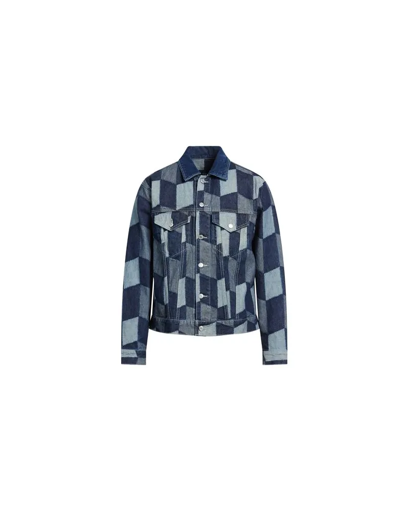 HUF JACKEN & MÄNTEL - Jeansjacken/Mäntelauf YOOX.COM Blau