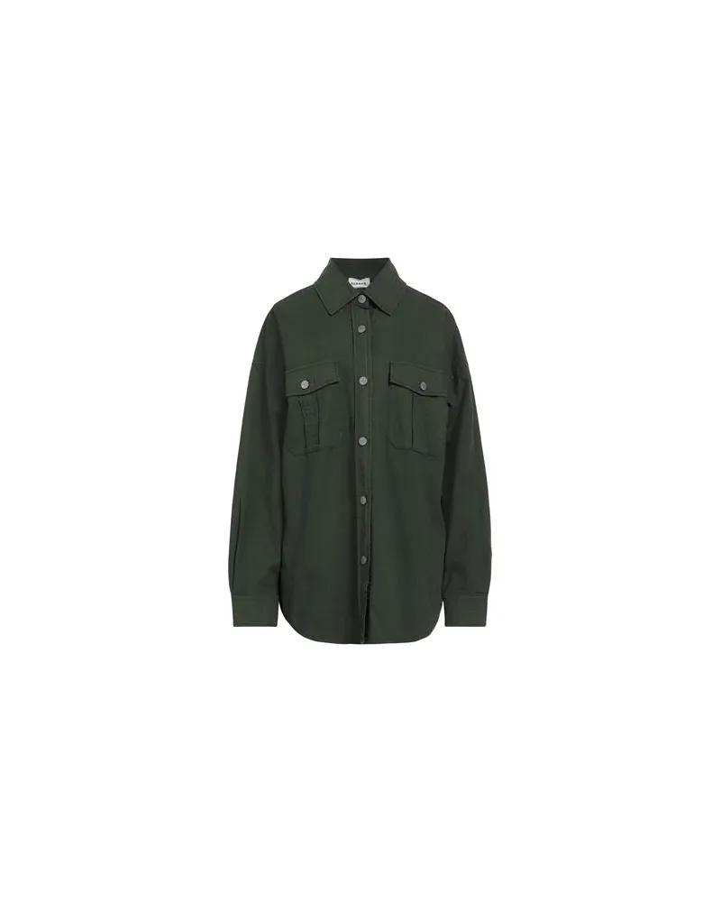 P.A.R.O.S.H. TOPS - Hemdenauf YOOX.COM Militärgrün