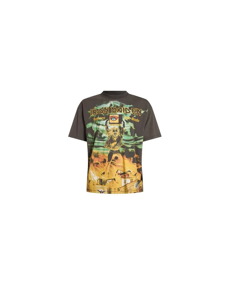 REPRESENT TOPS - T-shirtsauf YOOX.COM Braungrau