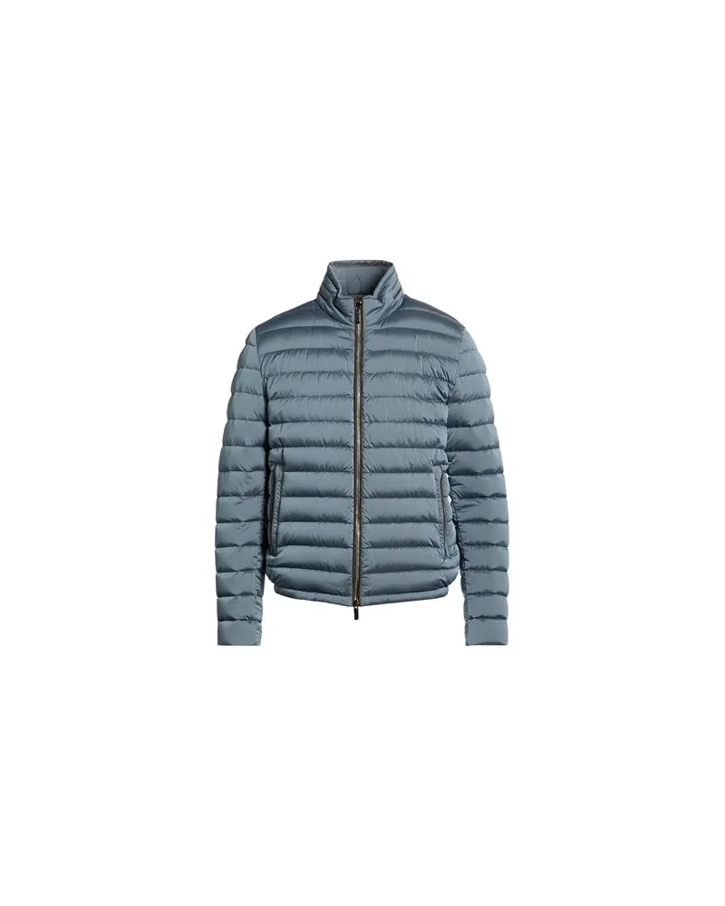 MOORER JACKEN & MÄNTEL - Pufferjacken & Daunenjackenauf YOOX.COM Taubenblau