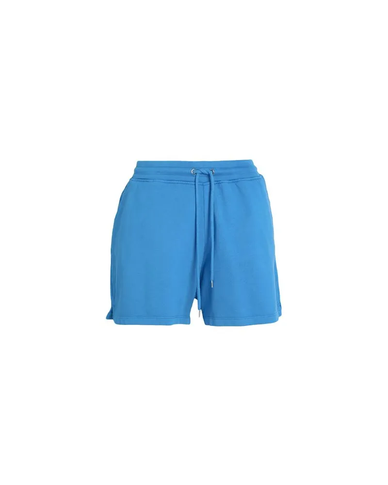 COLORFUL STANDARD WOMEN ORGANIC SWEATSHORTS  - HOSEN & RÖCKE - Shorts & Bermudashortsauf YOOX.COM Azurblau