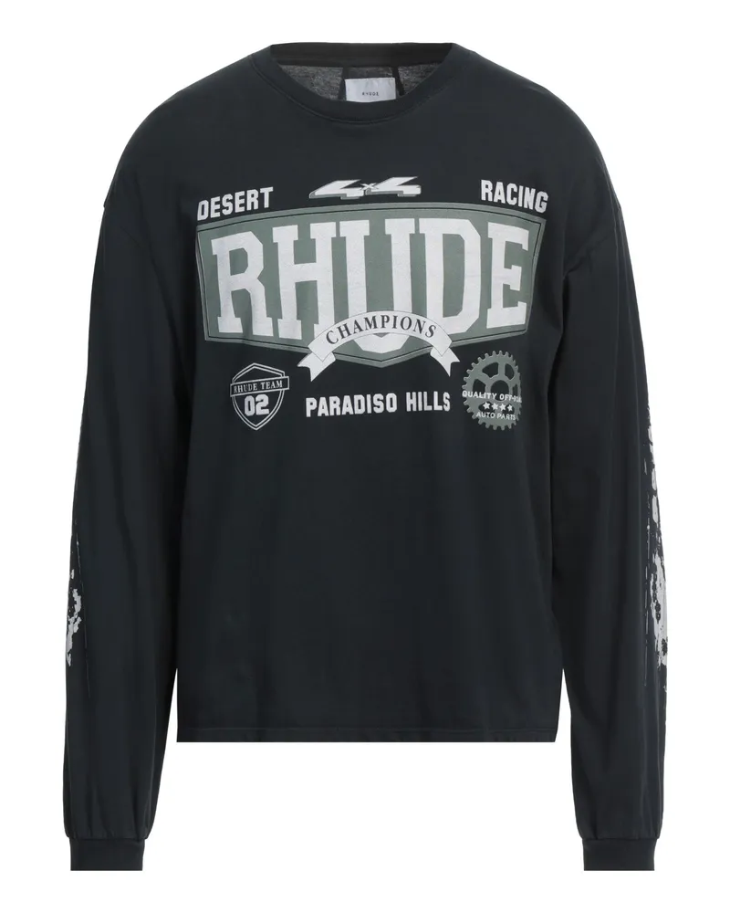 RHUDE T-shirts Schwarz