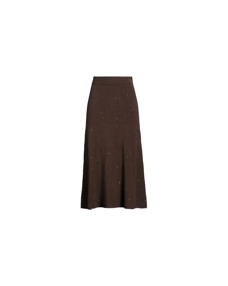 Liu Jo HOSEN & RÖCKE - Midi-Röckeauf YOOX.COM Dunkelbraun