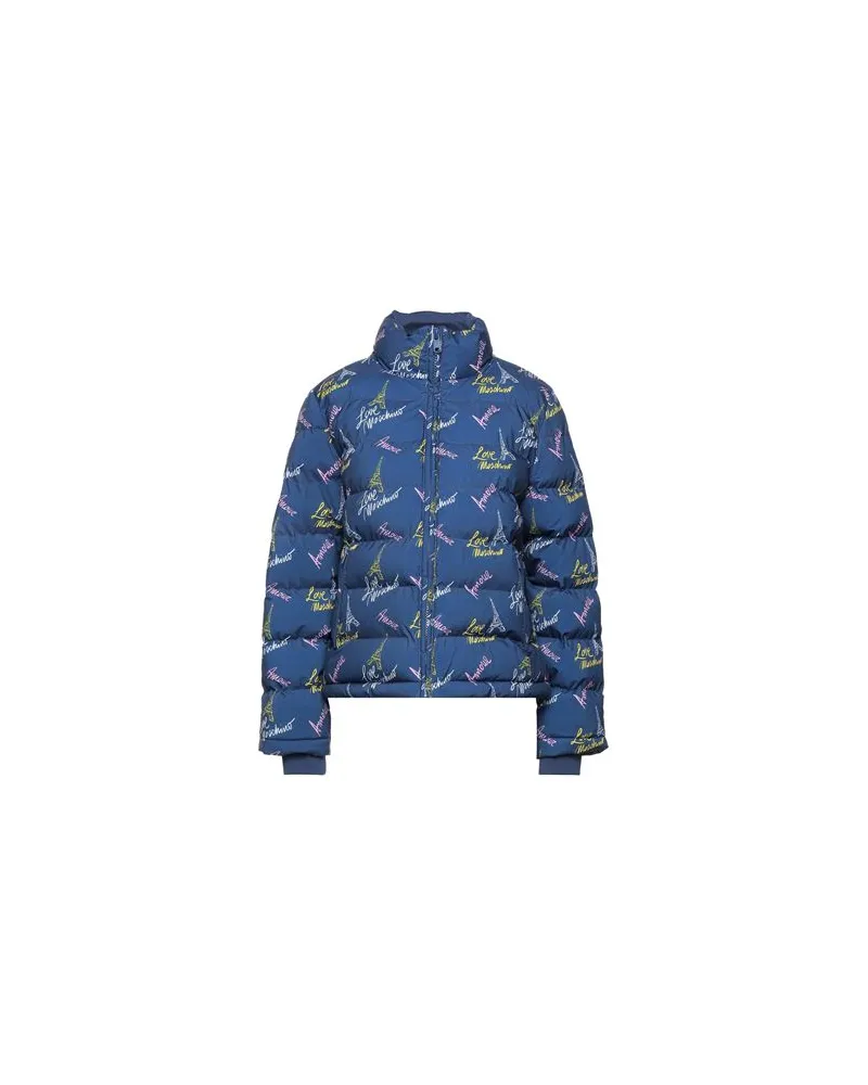 Moschino JACKEN & MÄNTEL - Pufferjacken & Daunenjackenauf YOOX.COM Nachtblau
