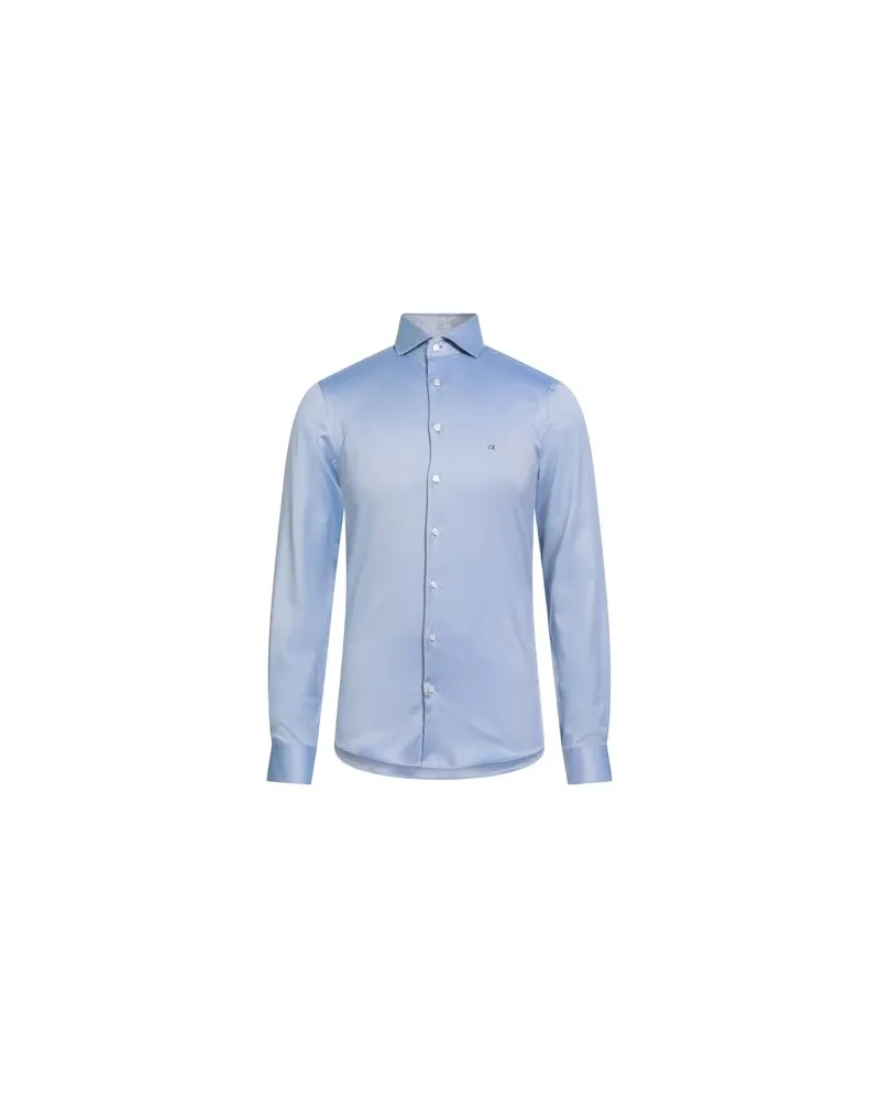 Calvin Klein TOPS - Hemdenauf YOOX.COM Marineblau