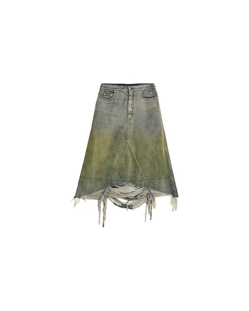 Rick Owens HOSEN & RÖCKE - Jeansröckeauf YOOX.COM Blau