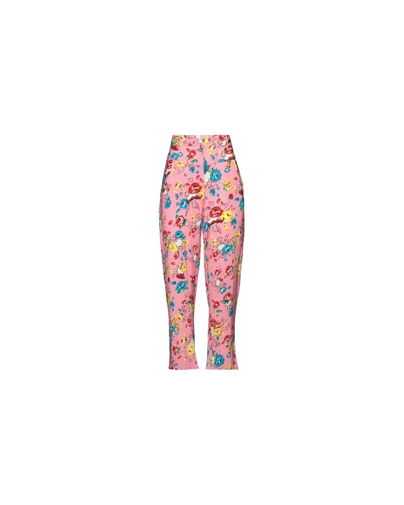 Moschino HOSEN & RÖCKE - Hosenauf YOOX.COM Rosa