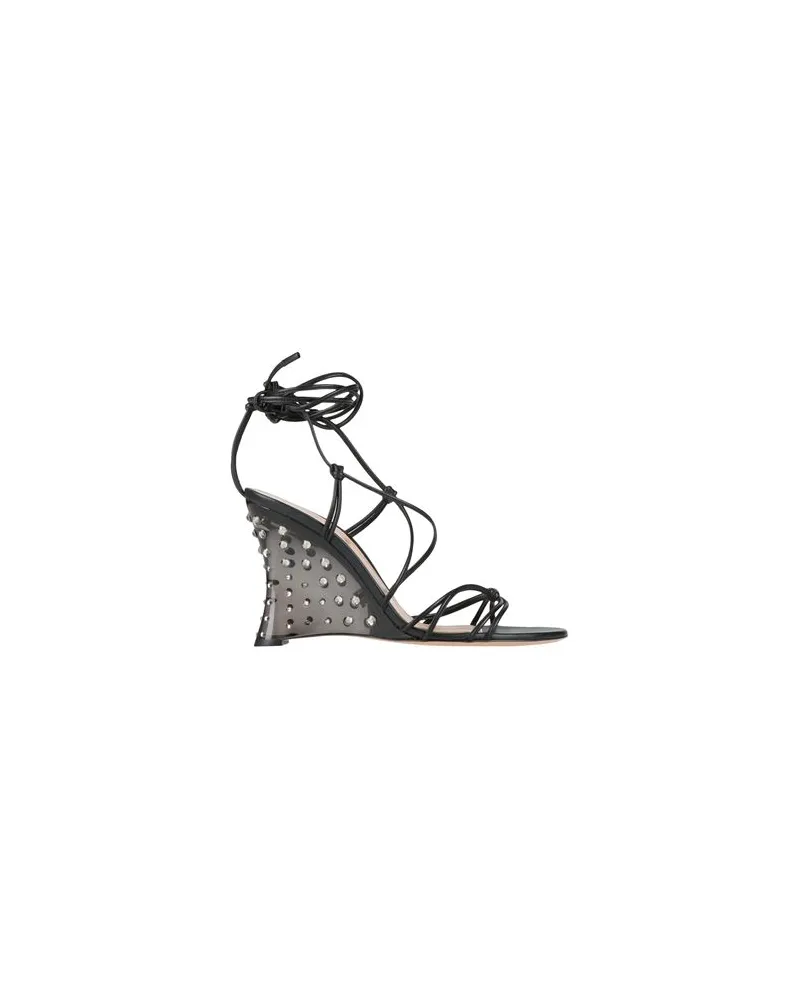 Sergio Rossi SCHUHE - Sandalenauf YOOX.COM Schwarz