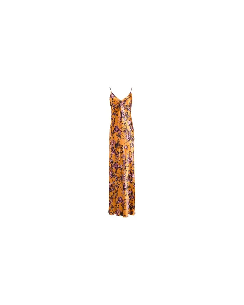 L'Agence KLEIDER - Maxi-Kleiderauf YOOX.COM Orange