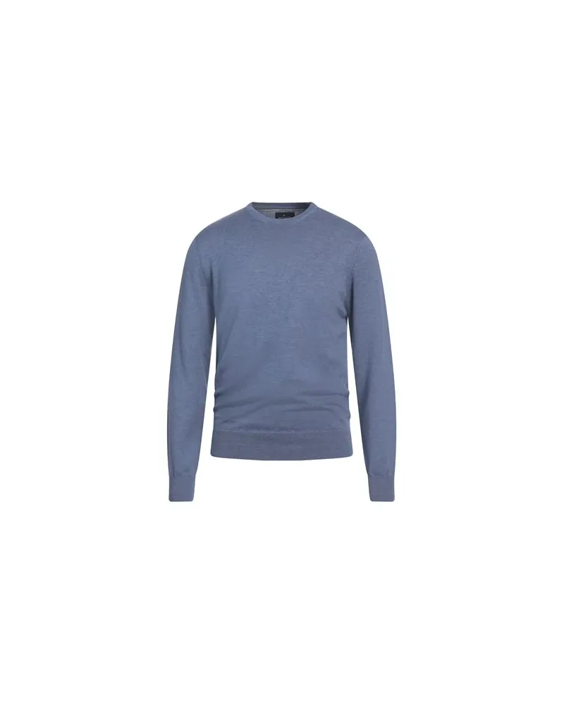 Hackett STRICKWAREN - Pulloverauf YOOX.COM Taubenblau