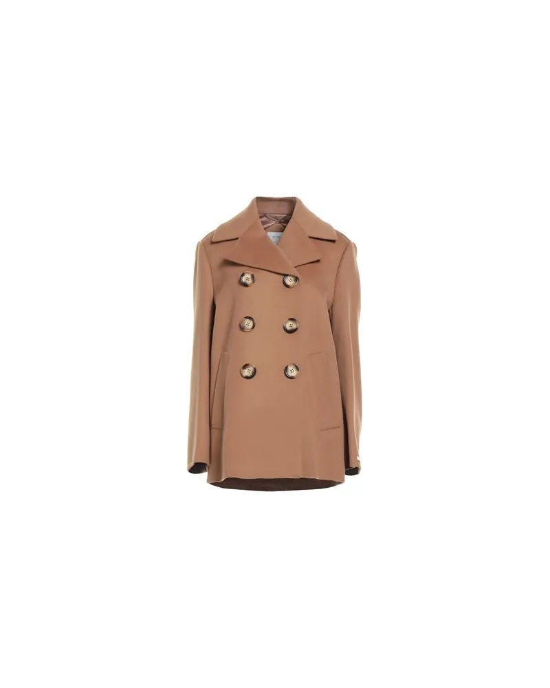 SPORTMAX JACKEN & MÄNTEL - Mäntelauf YOOX.COM Kamel