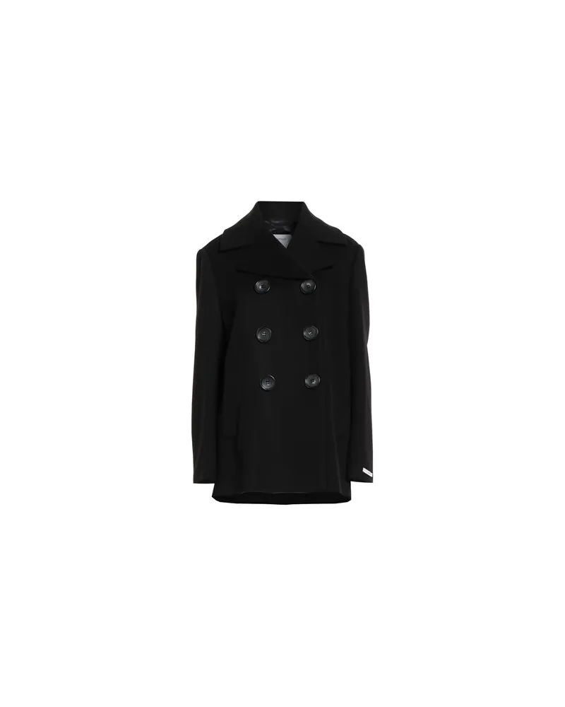 SPORTMAX JACKEN & MÄNTEL - Mäntelauf YOOX.COM Schwarz