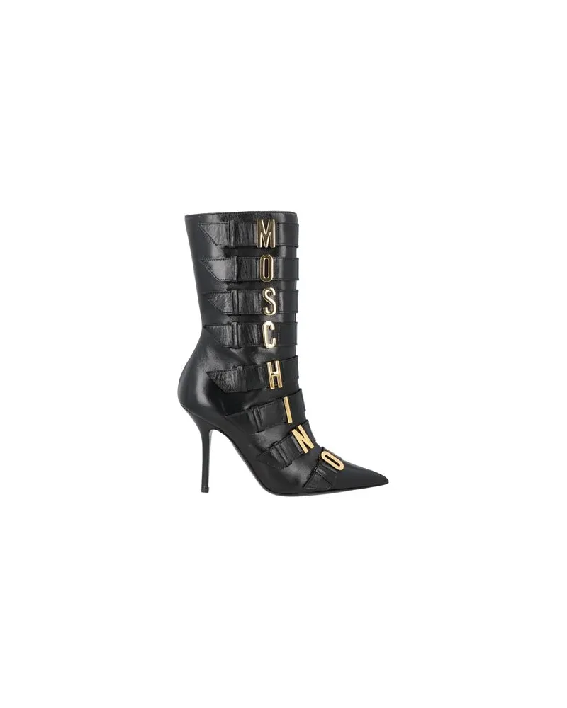 Moschino SCHUHE - Stiefelettenauf YOOX.COM Schwarz