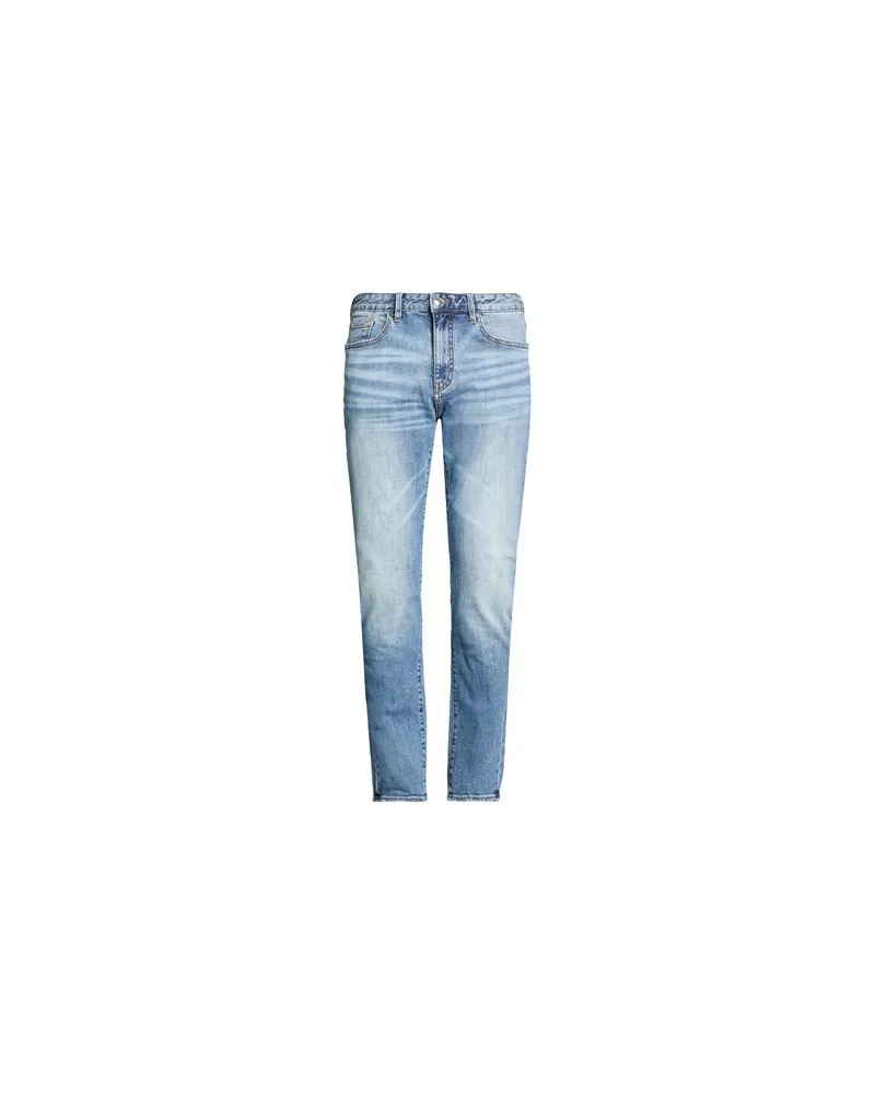 Armani Exchange HOSEN & RÖCKE - Jeanshosenauf YOOX.COM Blau
