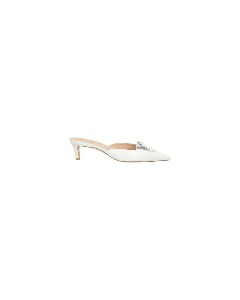Stuart Weitzman SCHUHE - Mules & Clogsauf YOOX.COM Weiß