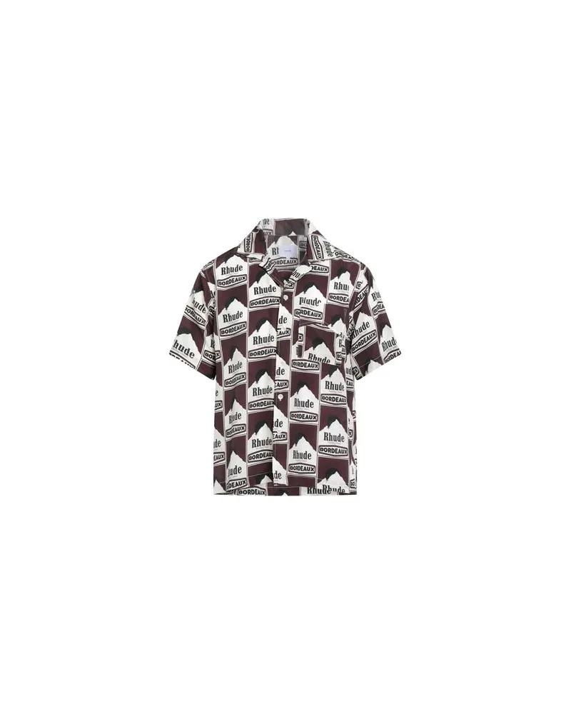 RHUDE TOPS - Hemdenauf YOOX.COM Schokobraun
