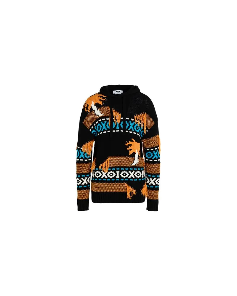 MSGM STRICKWAREN - Pulloverauf YOOX.COM Schwarz