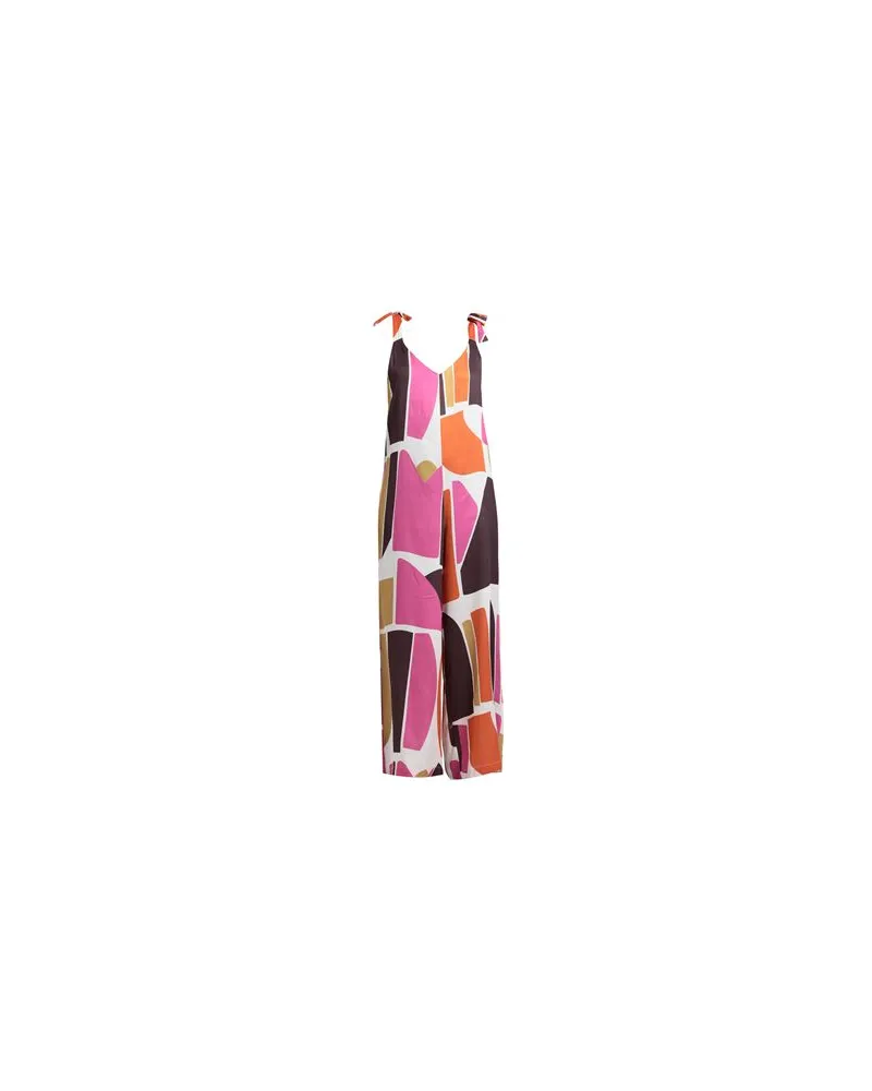 La Fée Maraboutée OVERALLS - Jumpsuitsauf YOOX.COM Fuchsia