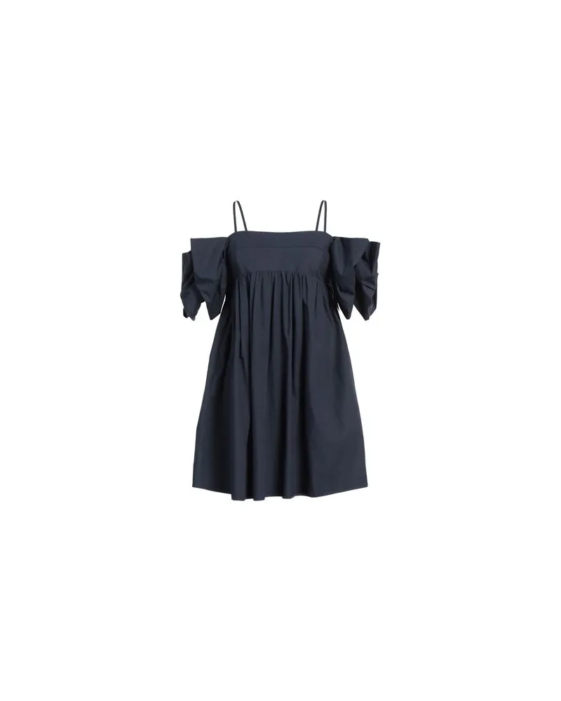 MEIMEIJ KLEIDER - Mini-Kleiderauf YOOX.COM Nachtblau