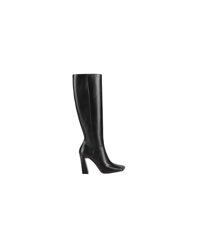 Amina Muaddi SCHUHE - Stiefelauf YOOX.COM Schwarz