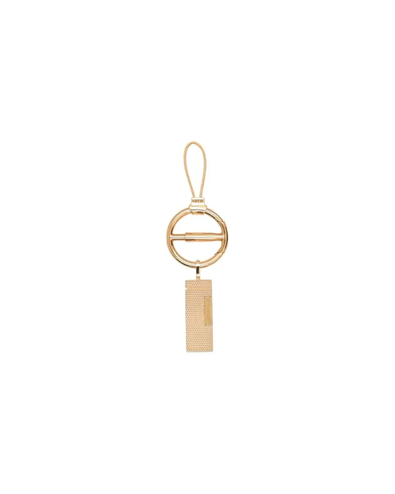 Dunhill Kleinlederwaren - Schlüsselanhängerauf YOOX.COM Gold