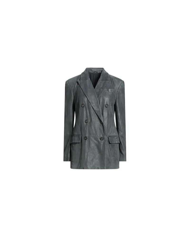Brunello Cucinelli ANZÜGE und CO-ORDS - Blazersauf YOOX.COM Dunkelgrün