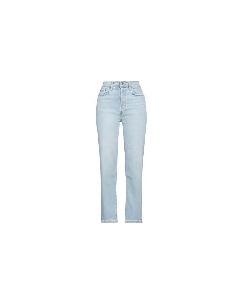 RE/DONE HOSEN & RÖCKE - Jeanshosenauf YOOX.COM Blau