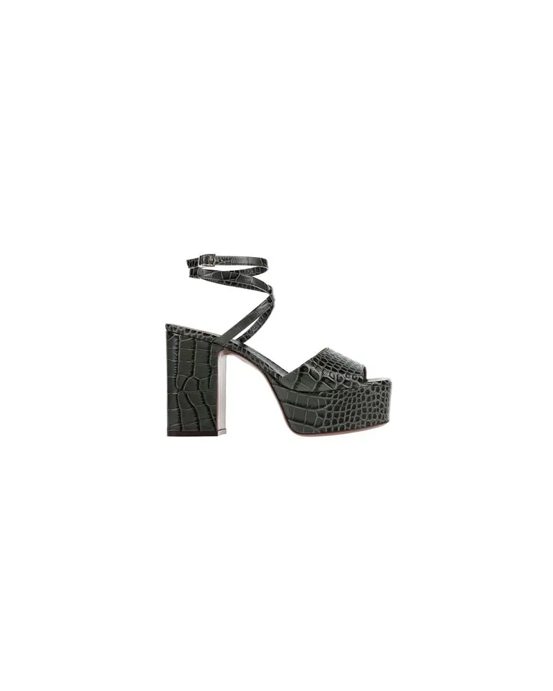 L'Autre Chose SCHUHE - Sandalenauf YOOX.COM Dunkelgrün
