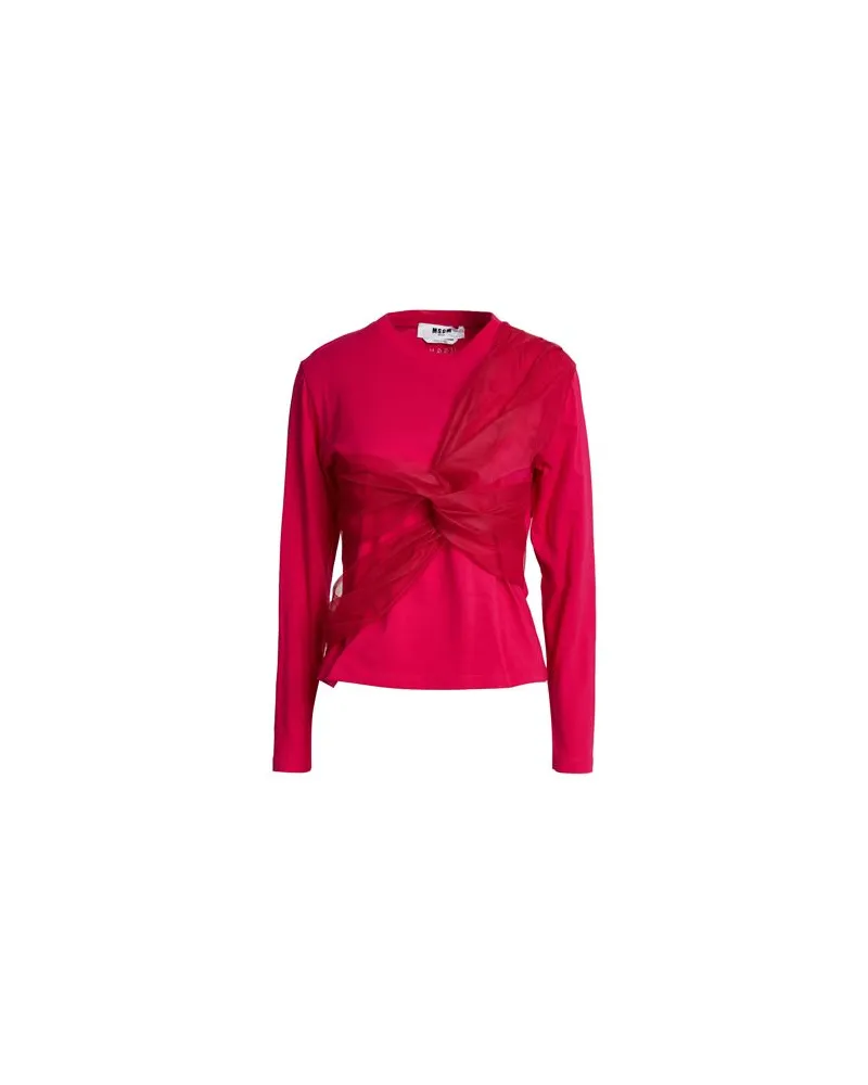 MSGM TOPS - T-shirtsauf YOOX.COM Fuchsia
