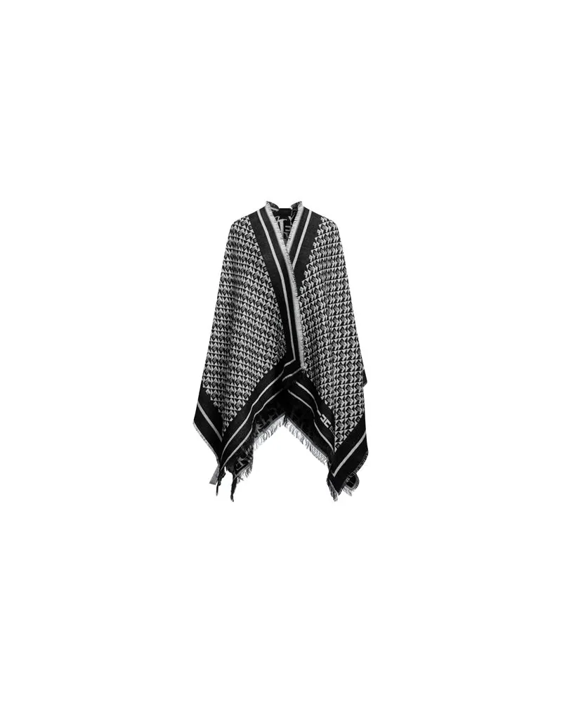 Elisabetta Franchi JACKEN & MÄNTEL - Capesauf YOOX.COM Schwarz