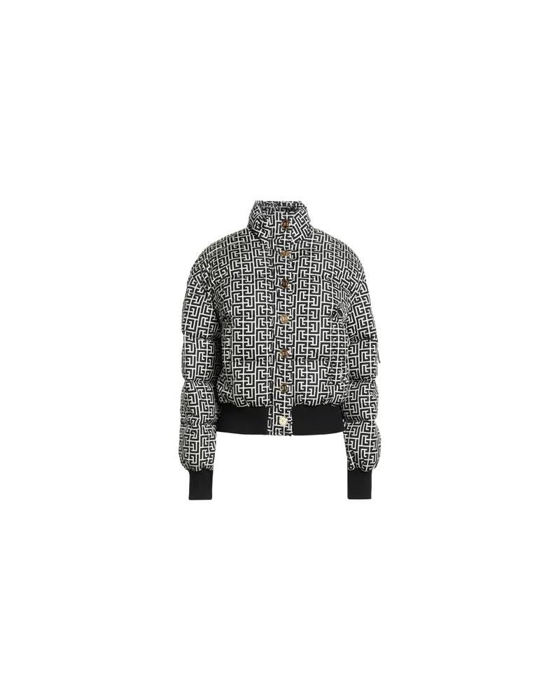 Balmain JACKEN & MÄNTEL - Pufferjacken & Daunenjackenauf YOOX.COM Schwarz