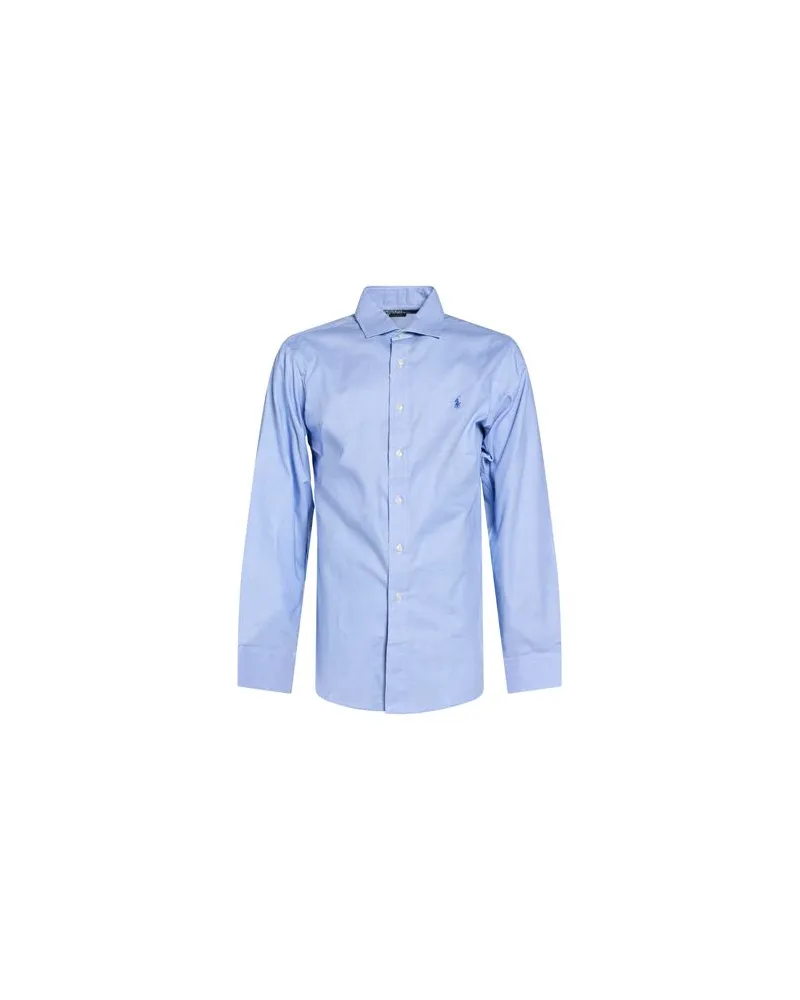 Ralph Lauren TOPS - Hemdenauf YOOX.COM Hellblau