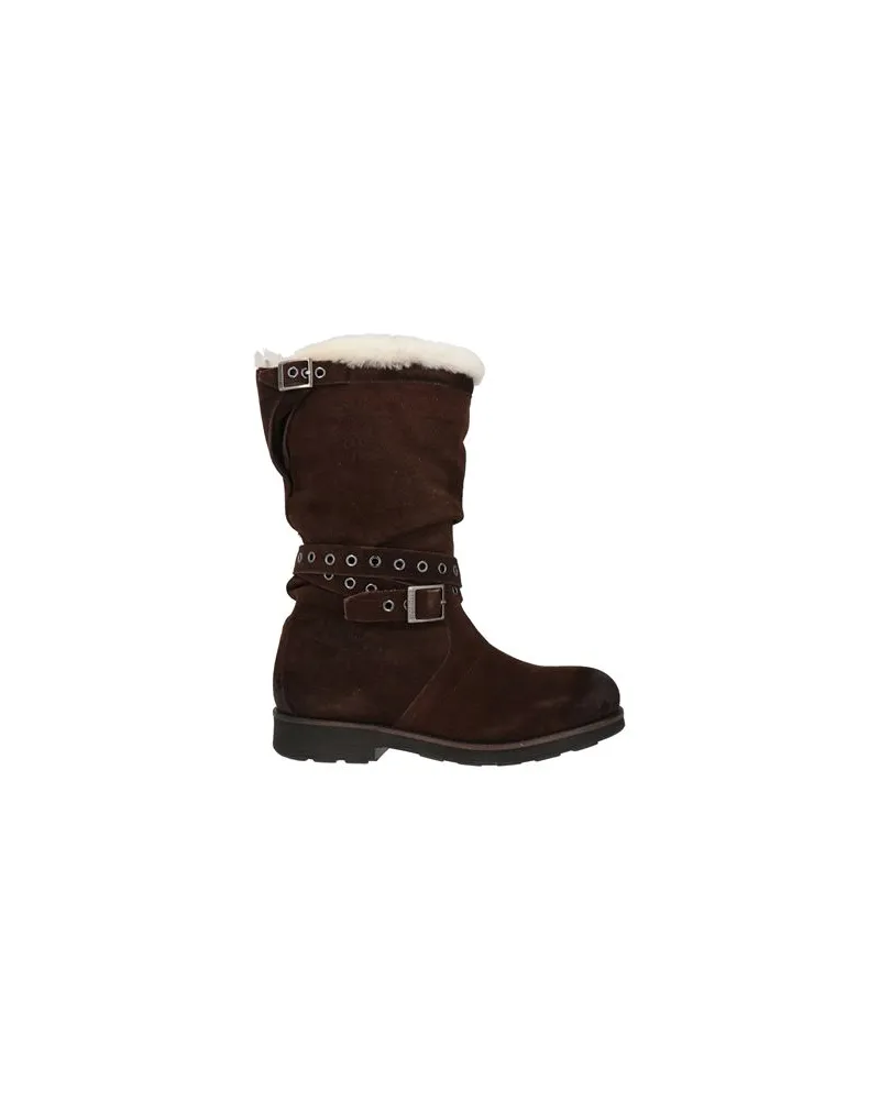 Bikkembergs SCHUHE - Stiefelauf YOOX.COM Schokobraun
