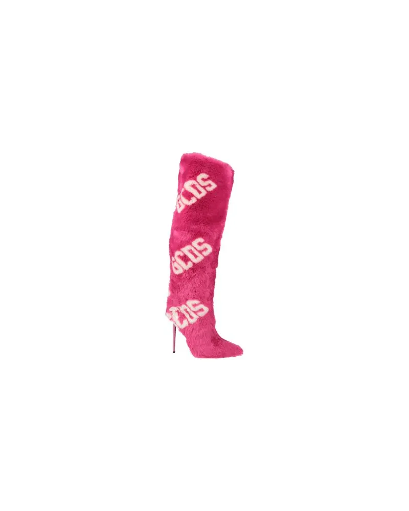 GCDS SCHUHE - Stiefelauf YOOX.COM Fuchsia