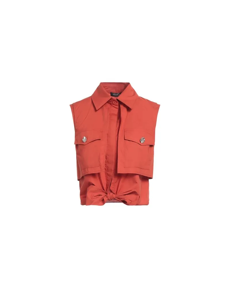 Liu Jo TOPS - Hemdenauf YOOX.COM Rostrot