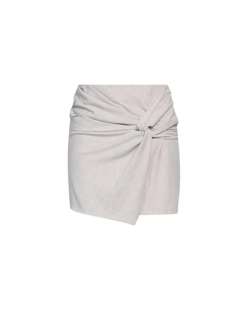Soallure HOSEN & RÖCKE - Miniröckeauf YOOX.COM Hellgrau