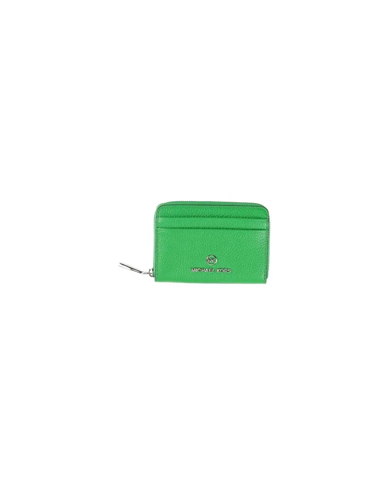 Michael Kors SM ZA COIN CARD CASE - Kleinlederwaren - Brieftaschenauf YOOX.COM Grün