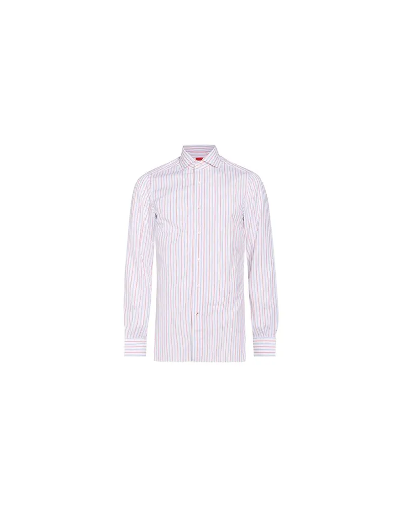 Isaia TOPS - Hemdenauf YOOX.COM Weiß