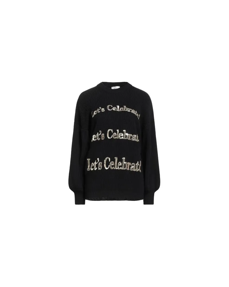 VICOLO STRICKWAREN - Pulloverauf YOOX.COM Schwarz