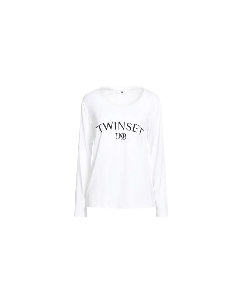 Twin-Set TOPS - T-shirtsauf YOOX.COM Weiß