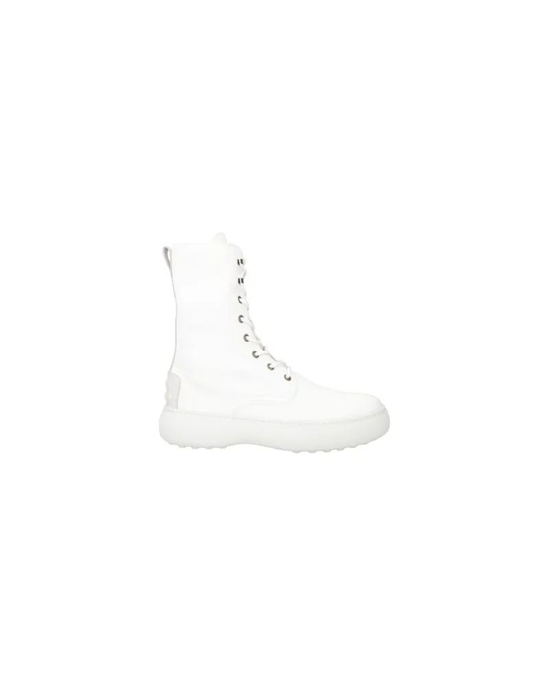 TOD'S SCHUHE - Stiefelettenauf YOOX.COM Weiß