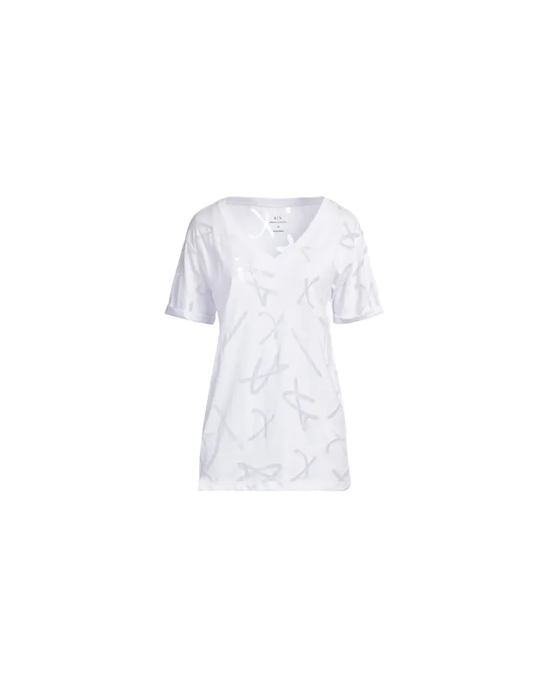 Armani Exchange TOPS - T-shirtsauf YOOX.COM Weiß